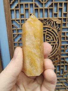 Golden Healer Quartz Point