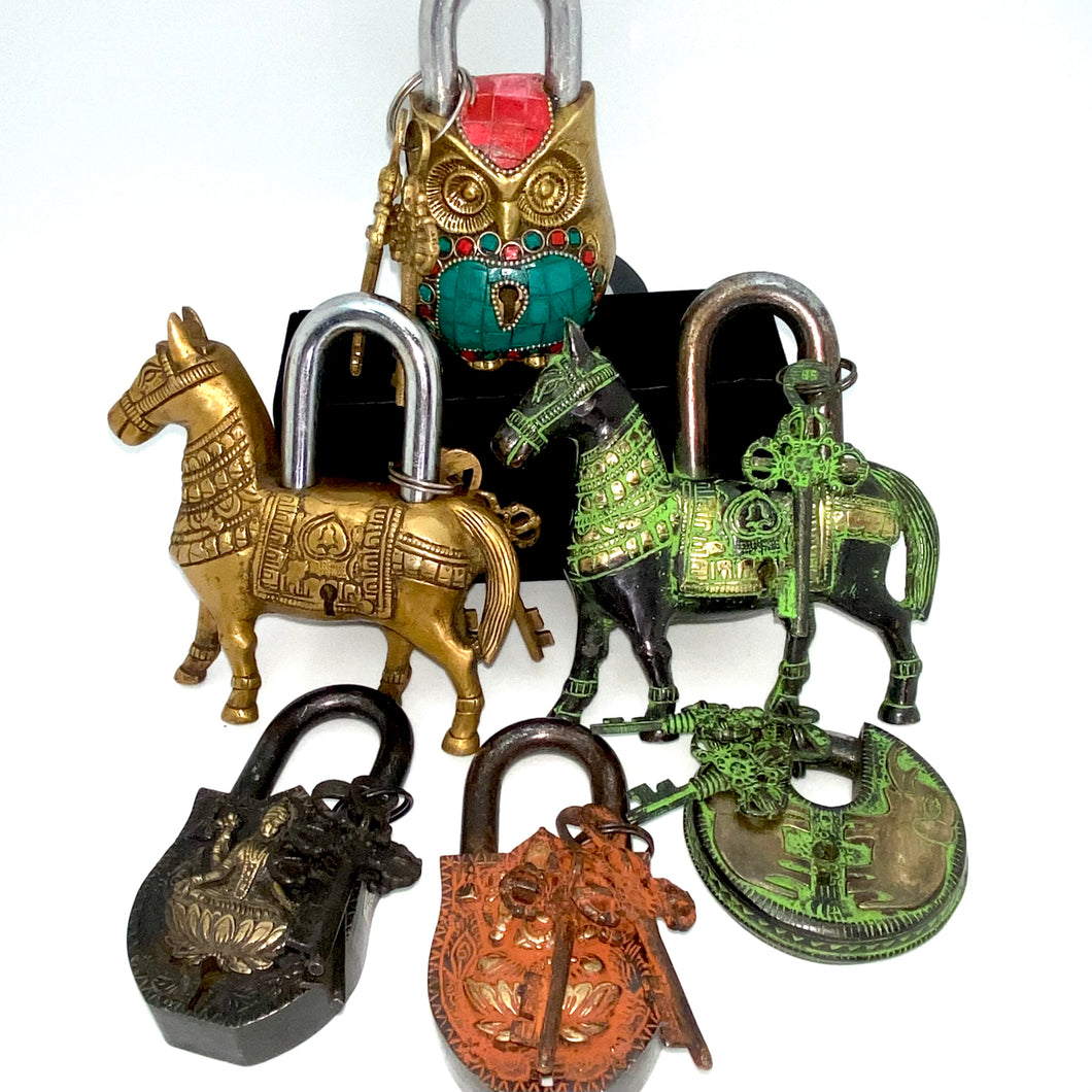 Contemporary Antiqued Locks From India