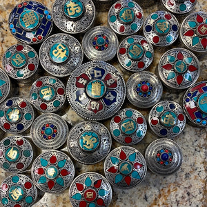 Tibetan Pill Boxes