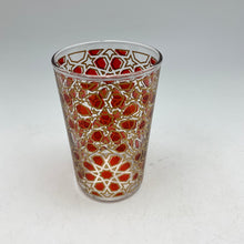 Charger l&#39;image dans la galerie, Moroccan Colored Tea Glass - Retro Pattern
