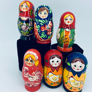 Russian 5 Piece Nesting Doll Set