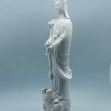 将图片加载到图库查看器，White Porcelain Quan Yin Fountain
