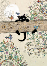 將圖片載入圖庫檢視器 Bug Art Greeting Cards - Black Kitties (H)
