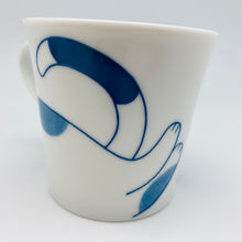 将图片加载到图库查看器，Japanese Porcelain Cat Mug
