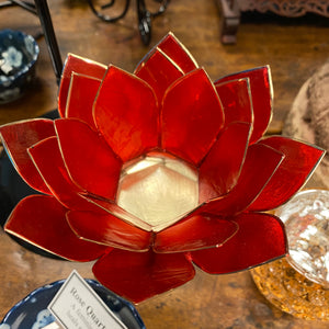 Capiz Shell Lotus 5” Tealights