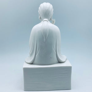 White Porcelain Contemplative Quan Yin