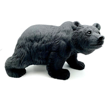 Cargar imagen en el visor de la galería, Hand Carved Obsidian Bear
